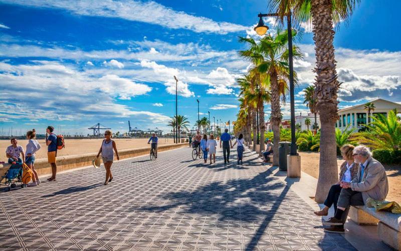 Valencia Beach Rooms Extérieur photo